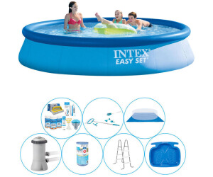 Intex Easy Set Ronde 396 x 84 cm 8 pièces (8720574962048)