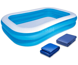 Bestway Piscine gonflable familiale 3-en-1, 262x175x51cm (54006)