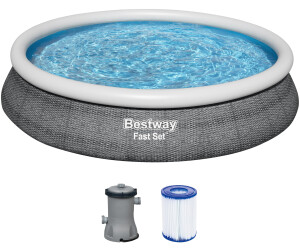 Bestway Fast Set Ø 457 x 84 cm grey