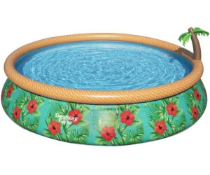 Bestway Piscine autoportée ronde Fast Set 457 x 84 cm