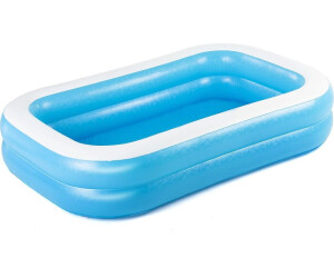 Bestway Jumbo Pataugeoire 269 x 175 x 51 cm sans accessoires (54006)
