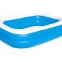 Bestway Jumbo Pataugeoire 269 x 175 x 51 cm sans accessoires (54006)